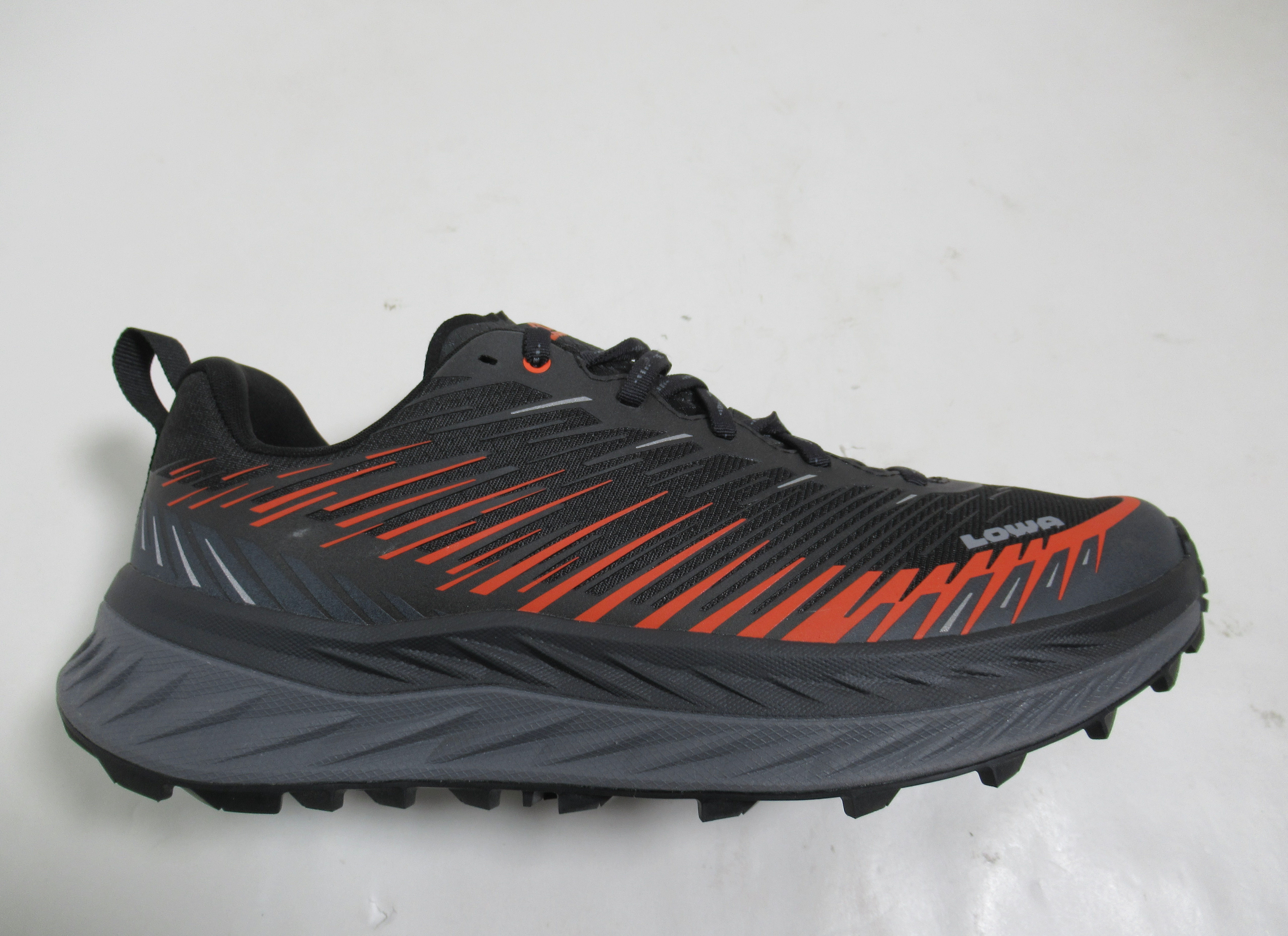 Lowa Men's Fortux Sneaker Shoes Black/Flame 310693 9960 Size 10.5 US / 9.5 UK