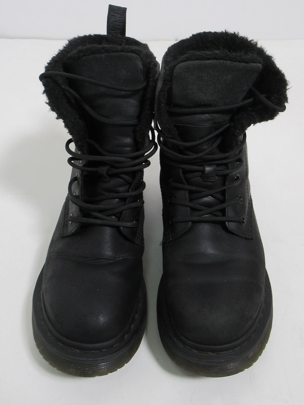 Thumbnail: Dr Martens 1460 Kolbert Boot Wintergrip Faux Fur Lined Black 7 US M / 8 US L