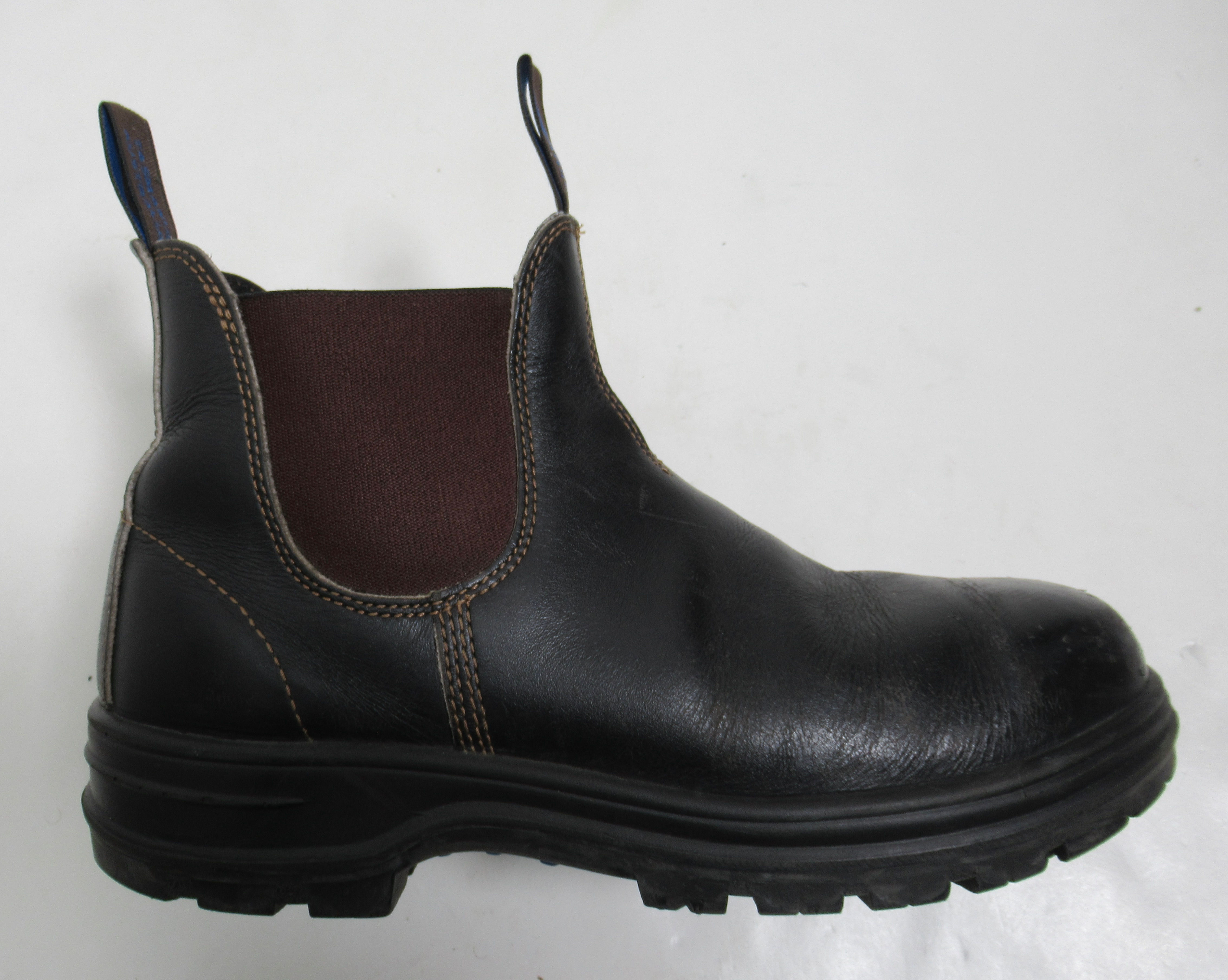 Blundstone Men's Elastic Sided Series #140 Work Boot Stout Brown Size 11 US M