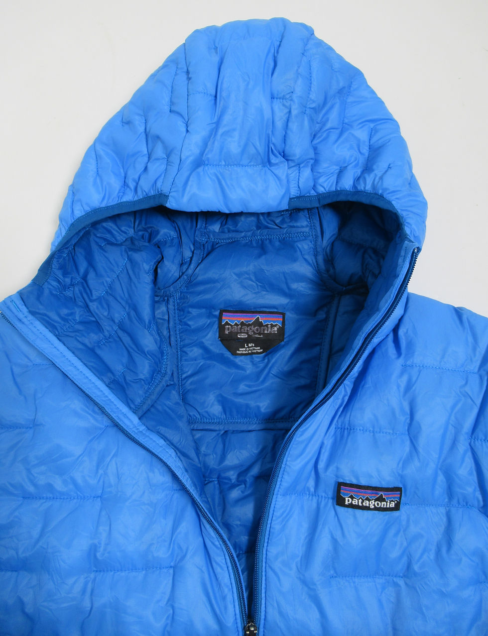 Thumbnail: Patagonia Men's Micro Puff® Hoody Vessel Blue VSLB 84031SP24 Size L