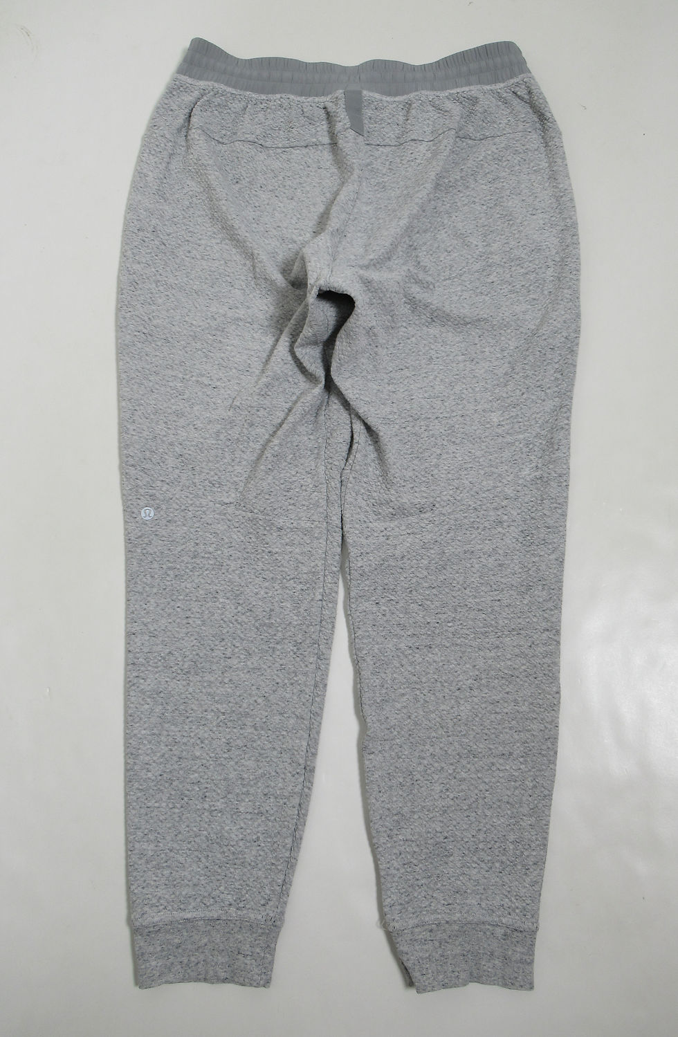 Thumbnail: Lululemon Men's At Ease Jogger Heathered Melody Light Grey / Black Size L