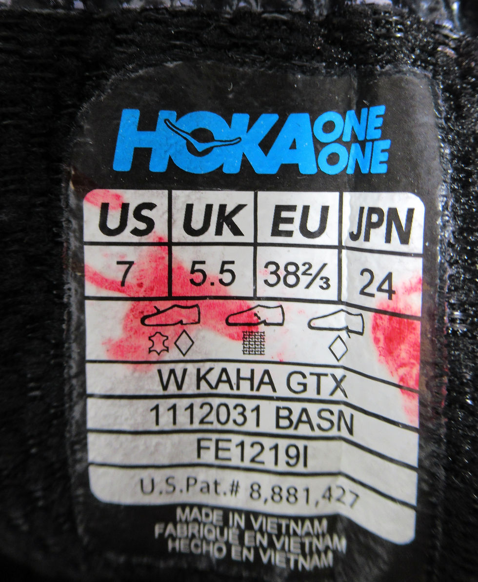 Thumbnail: Hoka Women's Kaha GTX Boots 1112031 BASN Black Size 7 US W / 5.5 UK / 38 2/3 EU