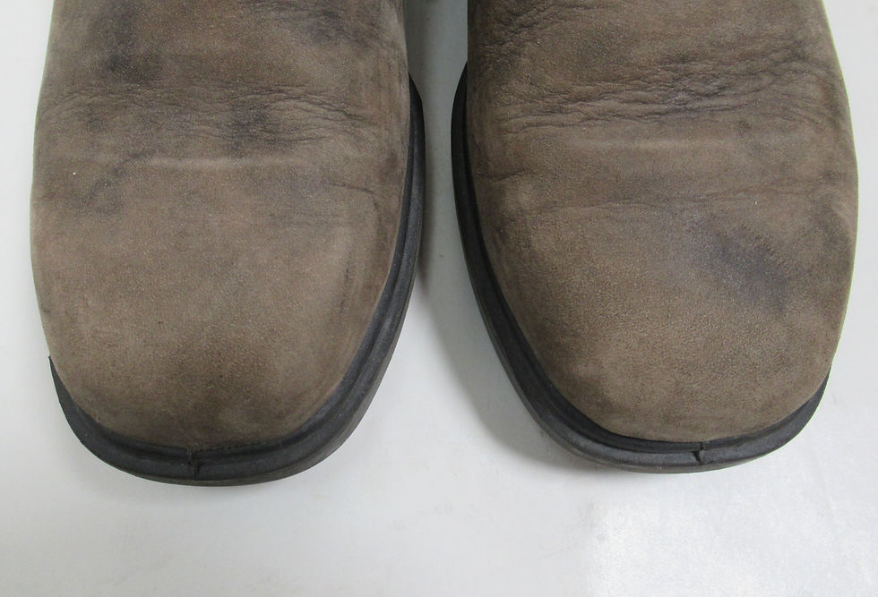 Thumbnail: Blundstone Women's #1306 Dress Chelsea Boots Rustic Brown Chisel Toe 4.5 US