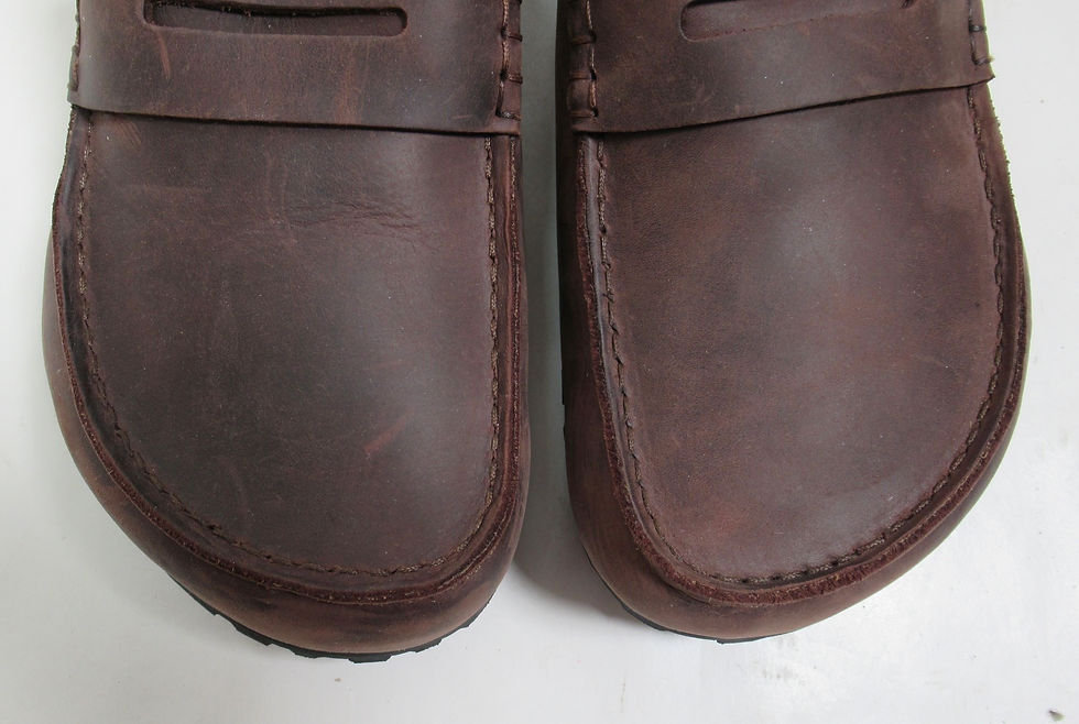 Thumbnail: Birkenstock Men's Naples Wrapped Oiled Leather Habana Size 11 US/ 10 UK / 44 EU