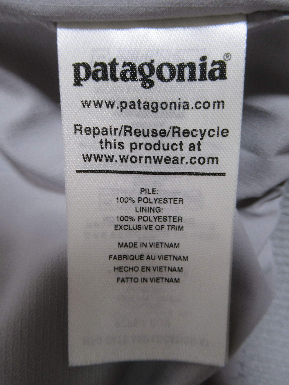 Thumbnail: Patagonia Women's Snap Front Retro-X® Jacket Salt Grey SGRY 22865FA20 Size M