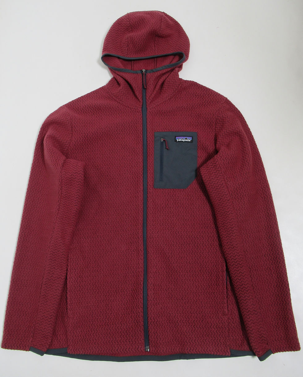 Thumbnail: Patagonia Men's R1® Air Full-Zip Hoody Sequoia Red SEQR 40255FA22 Size L