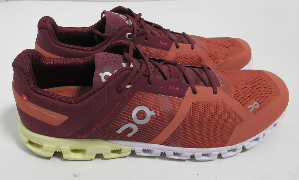 Thumbnail: On Men's Cloudflow Running Sneaker Shoes Rust Limelight 14 US M / 49EUR/13.5UK