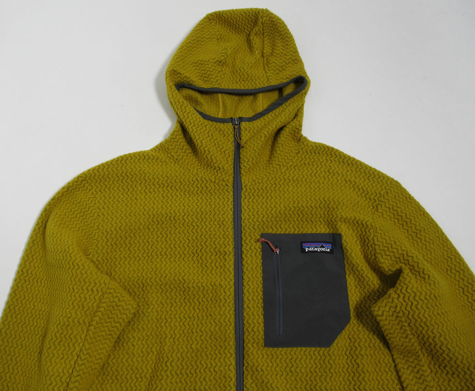 Thumbnail: Patagonia Men's R1® Air Full-Zip Hoody Cosmic Gold CSMD 40255FA23 Size XL