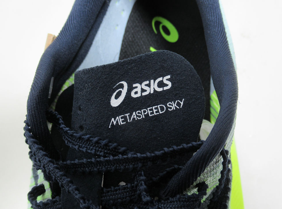Thumbnail: Asics MetaSpeed Sky Sneaker Hazard Green/Sky 1013A115 Size 6.5 US / 5 UK