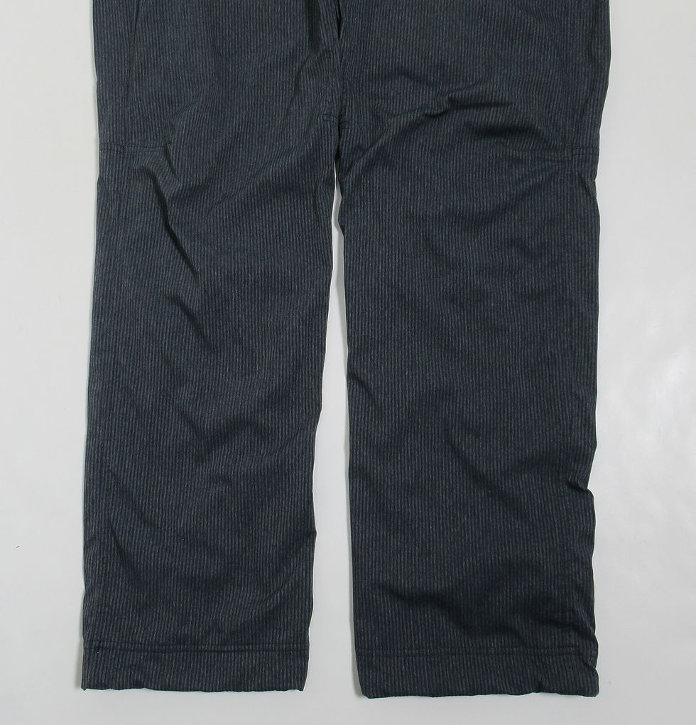 Thumbnail: Lululemon Men's Seawall Track Pant 2.0 Lined Heathered Deep Coal / Deep Coal L