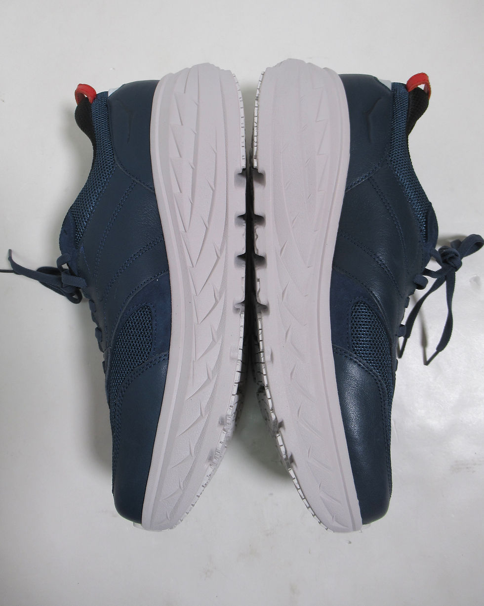 Thumbnail: Hoka U Bondi L Shoes Moonlit Ocean/Nimbus Cloud MONC 1110538 Size 13USM / 14USW