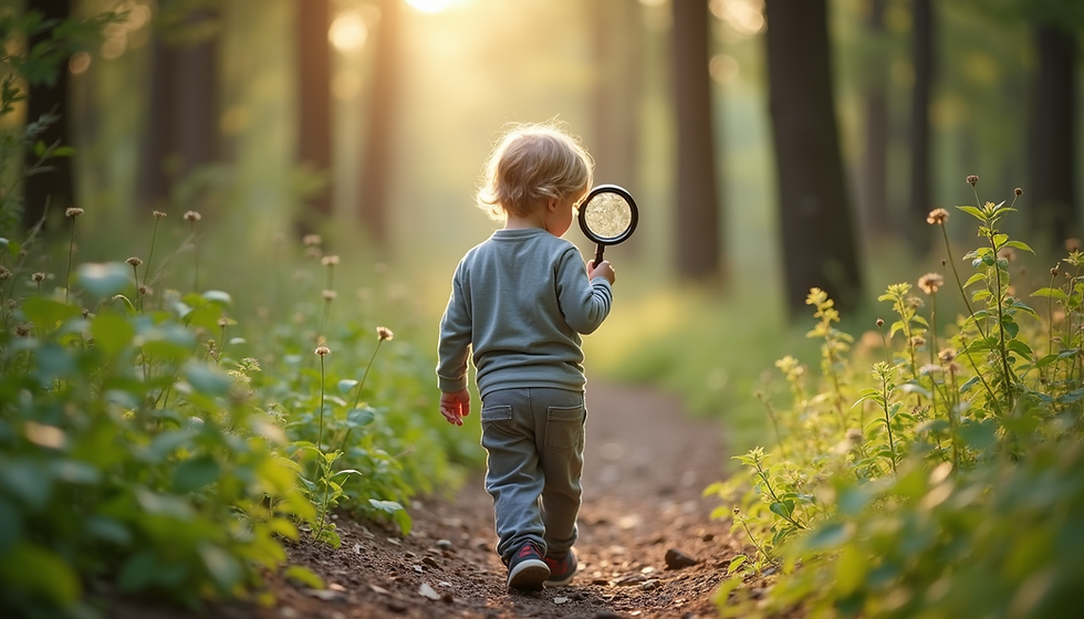 Balancing Screen Time and Natural Exploration for Children's Mental Health