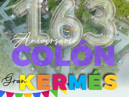 Colón celebrará su 163° aniversario con acto protocolar y una gran kermés para toda la comunidad