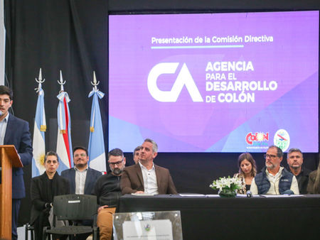 Día histórico para Colón: quedó formalmente constituida la Agencia para el Desarrollo