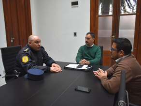Junto con Policía se coordinan acciones para garantizar el cumplimiento judicial en el predio del Volcadero Municipal