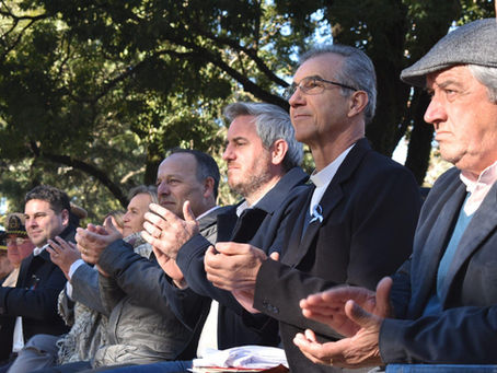 Walser participó del acto por el 168° aniversario de San José