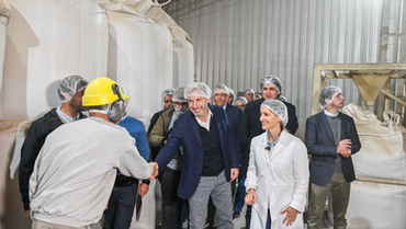 Frigerio beneficia con el RINI una inversión productiva en el sector arrocero
