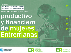 Mujeres emprendedoras de Colón podrán participar de una jornada de desarrollo productivo y liderazgo en Paraná