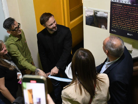 Concordia inauguró la Sala Lucio Fontana en el Museo Municipal de Artes Visuales