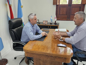 Walser recibió al Presidente de la Cámara de Diputados de Entre Ríos y avanzaron en gestiones para 2026