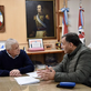 Lauritto recibió al secretario general del Sindicato de Molineros por trabajadores de Tres Arroyos