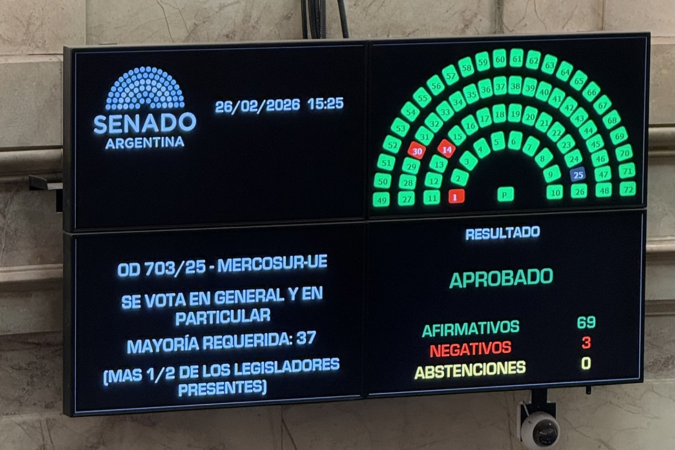 Frigerio celebró la ratificación del acuerdo Mercosur - Unión Europea