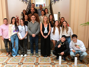 Davico recibió a los campeones de los Juegos Evita 2025