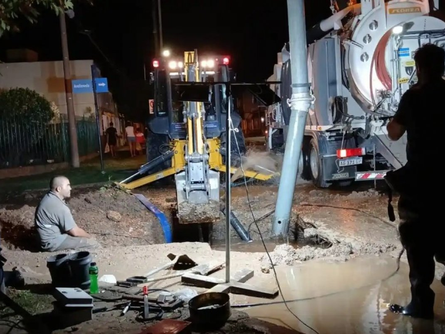 Obras Sanitarias realizó en febrero más de 500 intervenciones en la red de agua y el sistema cloacal