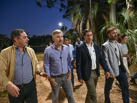 Con la presencia del gobernador se inauguró la puesta en valor del Camping Las Palmeras del perilago