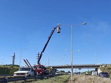 La Municipalidad realiza arreglos y mantenimiento en la Autovia 14