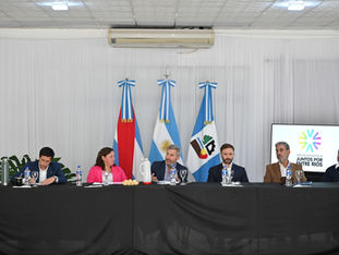 El gobernador se reunió con intendentes de Juntos por Entre Ríos