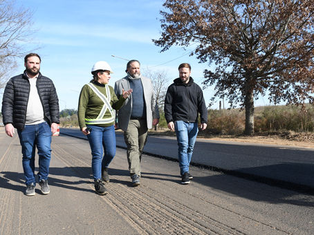 Avanza la obra del Acceso Sur a Concordia