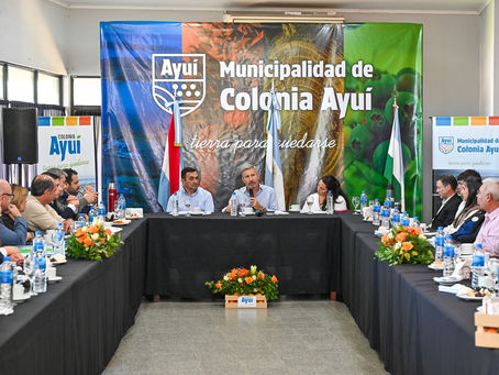 Frigerio instó a seguir trabajando en sintonía provincia y municipios para lograr cambios que lleguen a la gente