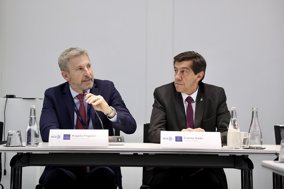 Frigerio destacó en París las oportunidades de Entre Ríos para crecer y exportar al mundo