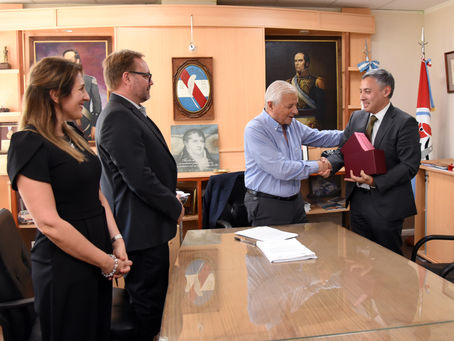 Lauritto recibió al Cónsul Adjunto de Argentina en Miami