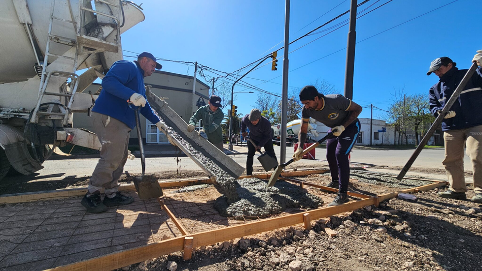 Avanza el Plan Municipal de Pavimentación: nuevas intervenciones en bulevares González y Sanguinetti