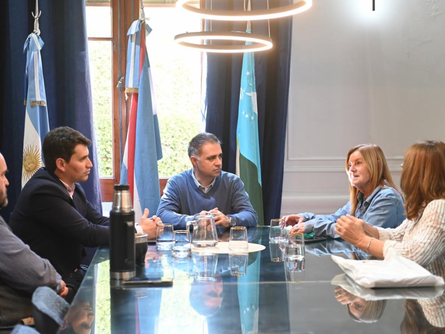 SEDRONAR garantizó al intendente Davico la continuidad del Hogar de Cristo