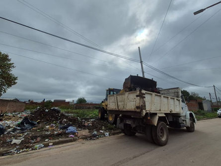 El Gobierno de Gualeguaychú limpió un microbasural que ya había sido erradicado hace una semana