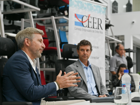 Frigerio participó de la asamblea anual del Consejo Empresario de Entre Ríos