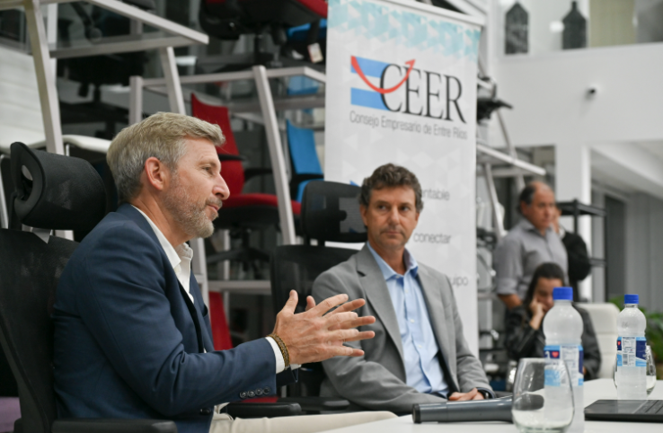 Frigerio participó de la asamblea anual del Consejo Empresario de Entre Ríos