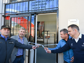 Frigerio habilitó la carnicería de ovinos del Servicio Penitenciario de Gualeguaychú