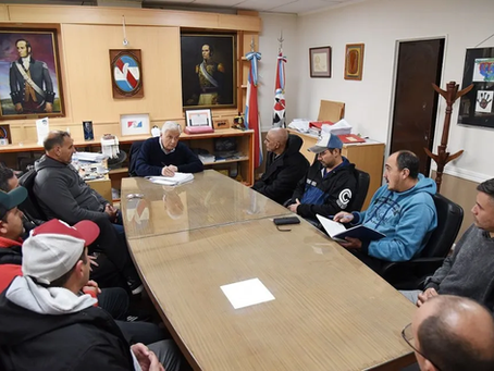Lauritto recibió a trabajadores de Tres Arroyos tras el cierre de la planta