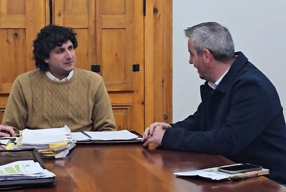 Walser de reuniones en Paraná: Avances en el Parque Industrial y en Salud Mental
