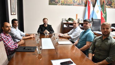 La Municipalidad y el Colegio de Ingenieros se reunieron por el plan de infraestructura y desarrollo de la ciudad 