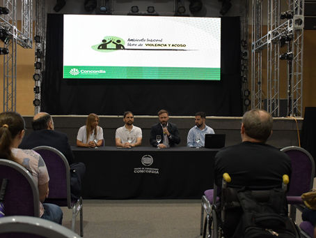 Los funcionarios de Concordia participaron de una "Jornada de Ambiente Laboral libre de Violencia de Género"