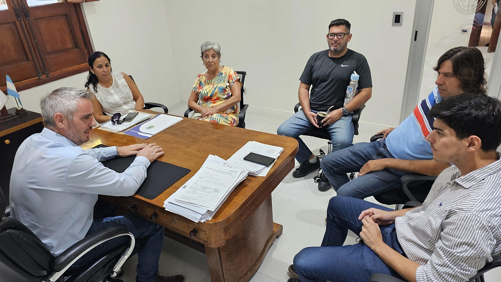 La Municipalidad de Colón aportará fondos para finalizar la obra de la sala oncológica del Hospital