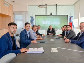 Frigerio dio inicio a cuatro obras de infraestructura con el Fondo Fiduciario