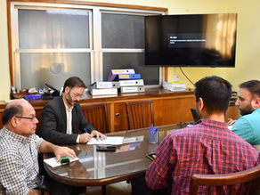 Azcué abrio la licitación de la renovación de la peatonal