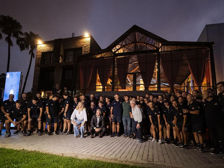 Frigerio participó de la presentación del equipo de rugby Capibaras XV