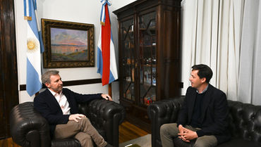 Frigerio recibió a los intendentes de Nogoyá y Aranguren